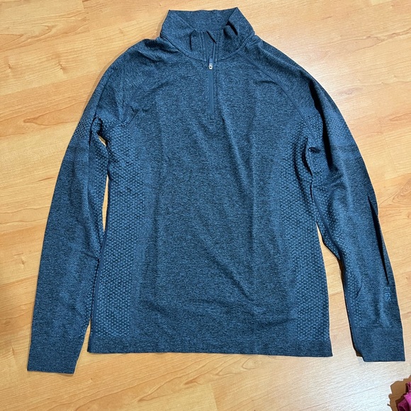 Figs Navy Blue Quarter-Zip Women’s Pullover.  Like Brand New. - Picture 1 of 1